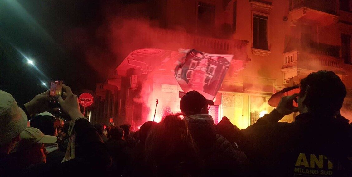 Corteo per Dax a Milano, ‘dal dolore la lotta contro l’imperialismo’