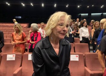 Ewa Aulin, suocera di Giuseppe Conte, alla Mostra di Venezia: “È un buon padre e un buon compagno di mia figlia”