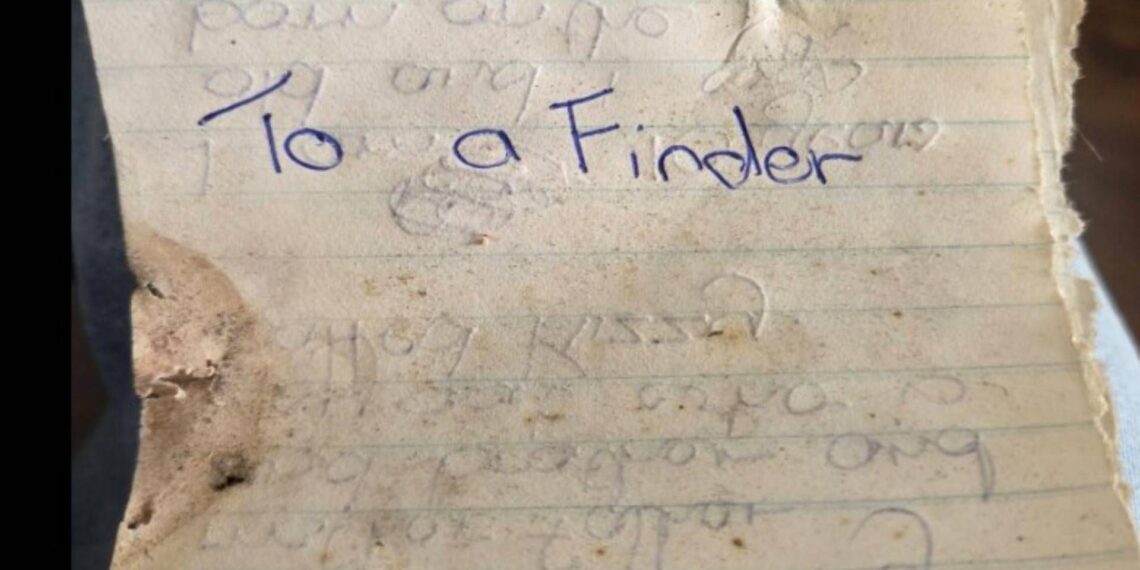 Ristrutturano casa e trovano una lettera di 44 anni fa: “A chi mi troverà…”