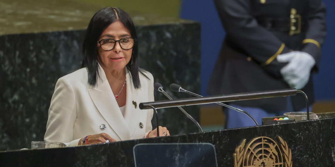 Venezuela, Delcy Rodríguez al Forum mondiale dell’alimentazione a Roma