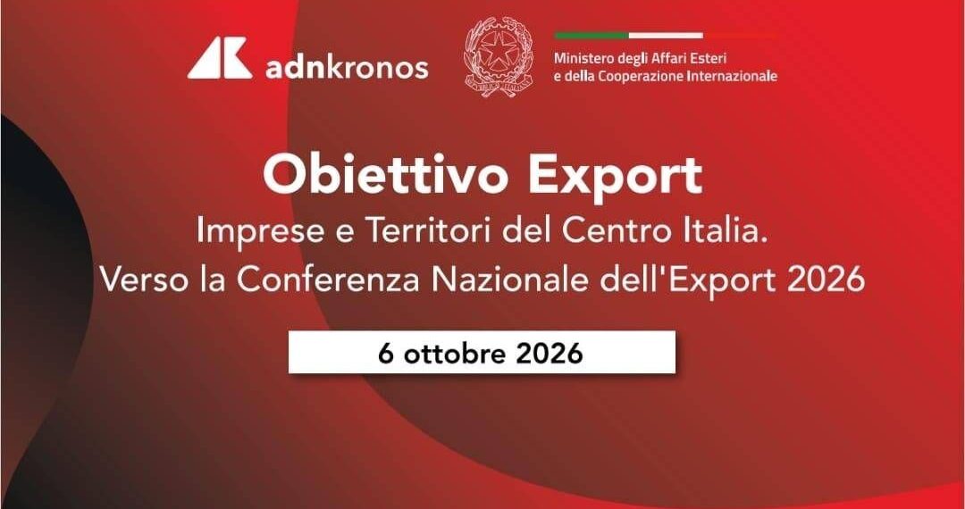 Obiettivo Export, Adnkronos media partner: diretta speciale, interviste e podcast